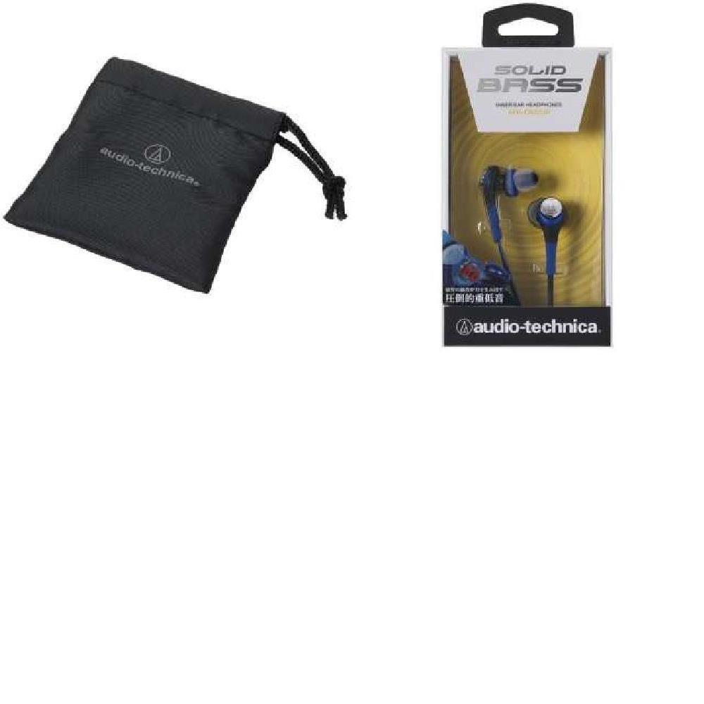 Внутриканальные наушники Audio Technica SOLID BASS Blue BL ATH-CKS550