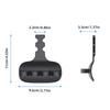 1 pc/ pair Ergonomic Shape Weight Lifting Grips Anti-Slip Grips  Barbell Exercises