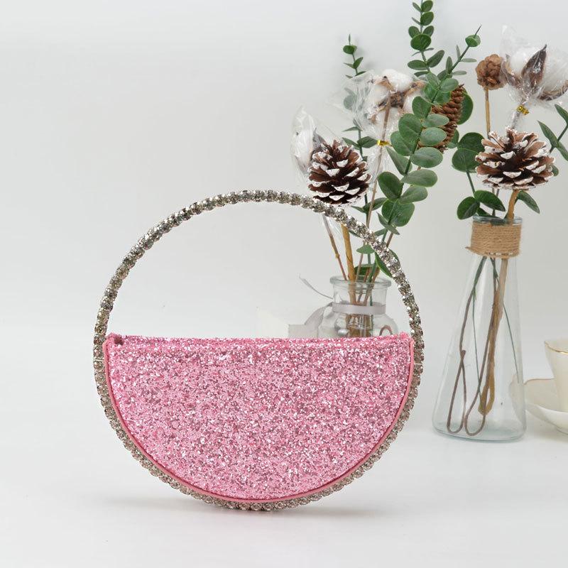 Женская сумка PU Diamonds Fashion Solid Zipper Handbag MINI Bag Кошельки и сумки Вечерние сумки-клатчи Luxury