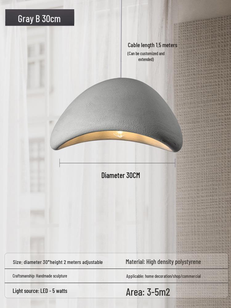 Дизайнерская люстра Ваби-Саби для кофейни и B&B Yuanbao