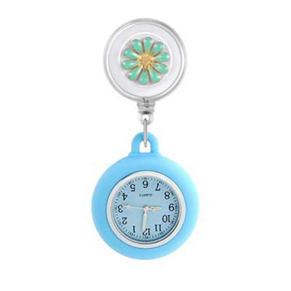 Выдвижные карманные часы для здоровья, силиконовые значки, карманные часы, часы, подарки, больница, здоровье