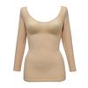 Нижнее белье, которое сделает вас стройнее POWERSHAPE Красивая поддержка осанки Длинный рукав Магия талии POWERSHAPE нежно-бежевого цвета LL [LECIEN] (магия