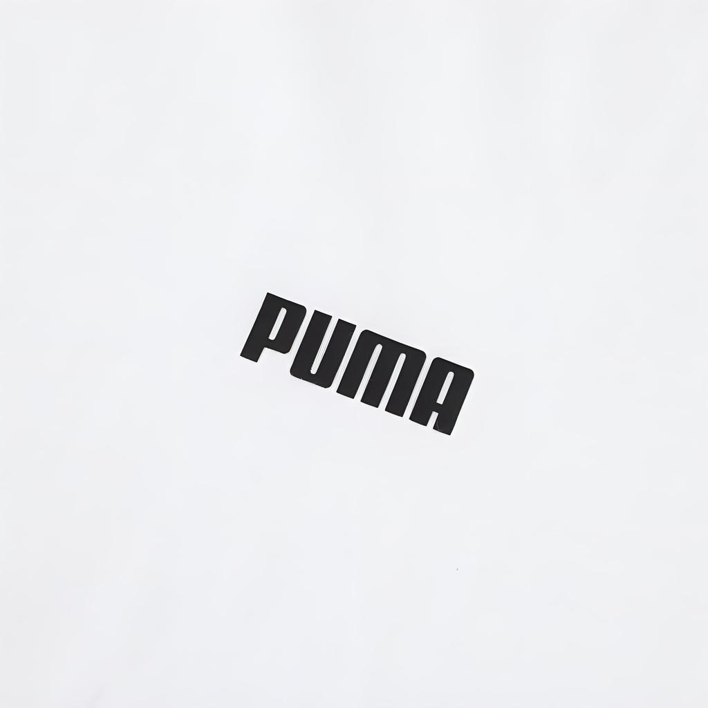 Puma Solid Color Logo Comfortable Breathable Crew Neck Short Sleeve T-Shirt Men Tops White 690229-02
