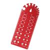 Red Thread Checker Gauge Aluminum Alloy Nut and Bolt Thread Checker Durable Screw Thread Gauge  DIY