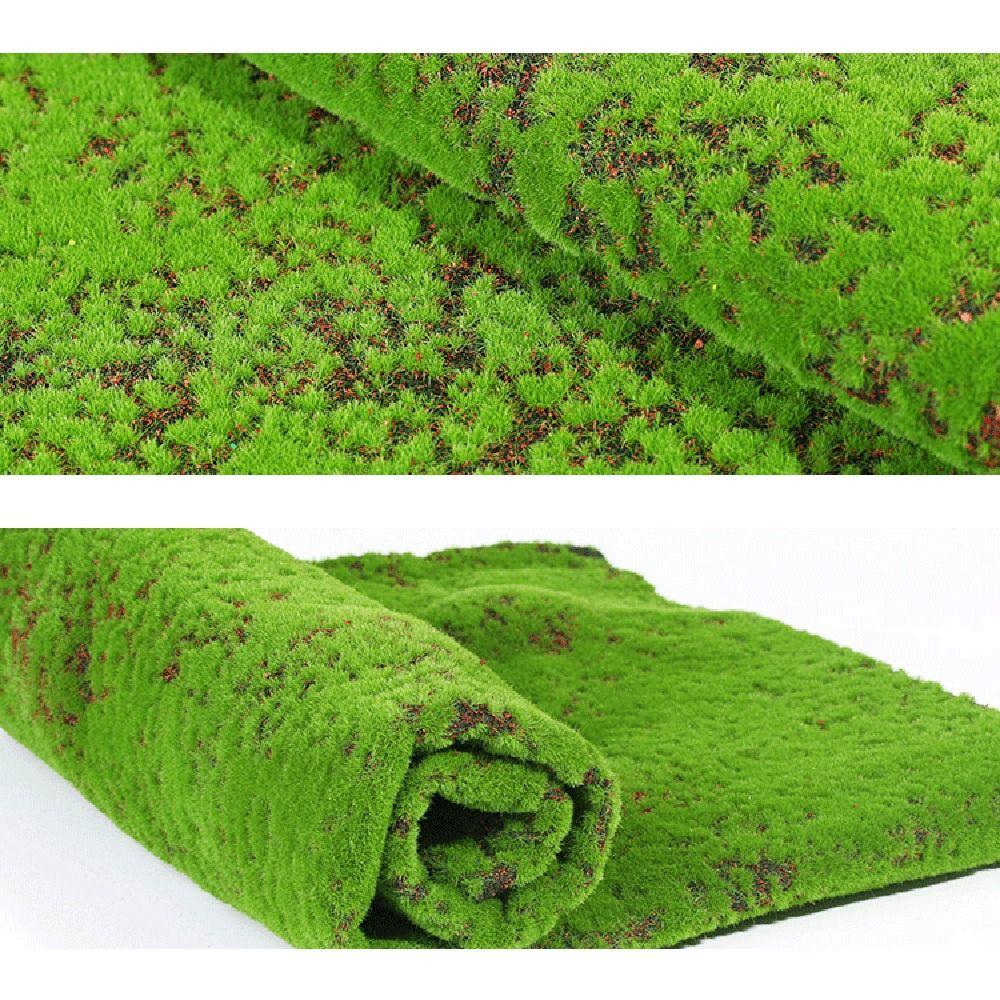 Сделай сам искусственный мох трава газон вечная жизнь реалистичный искусственный ковер из мха не требует полива прочный искусственный зеленый коврик для травы гостиная