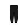Solid Color Cuffed Versatile Knit Casual Pants Men Bottoms Black F51M248601FBK