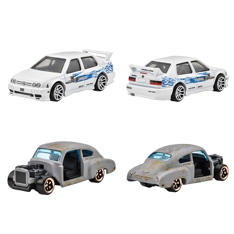 Колеса Hot Wheels) Форсаж 10 машин набор игрушечных машин мини машинка от 3 лет мульти HVX27