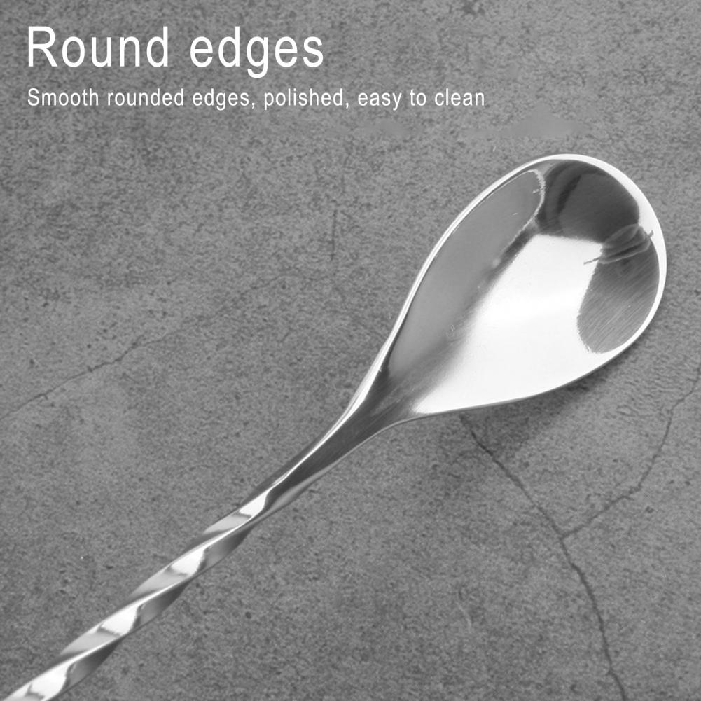 1/3Pcs Bartender Tool Set Long Handle Cocktail Stirrer Barista Mixing Tool for Home Bar Ice Cream Smoothies