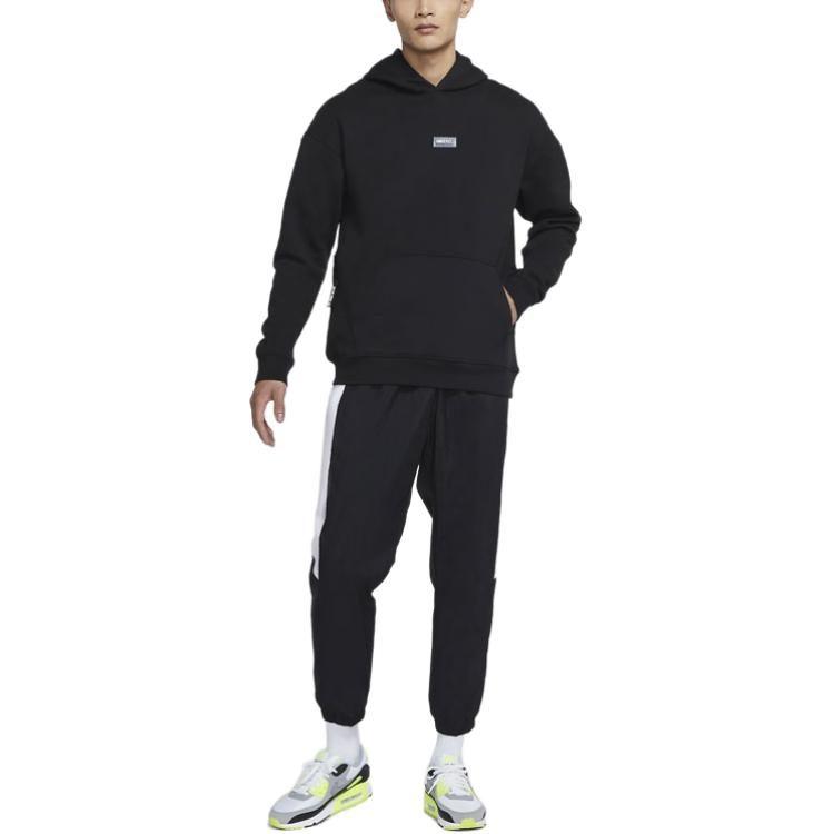 Nike Толстовки Мужские Черные С Капюшоном Утепленные Обычные CV1491-010