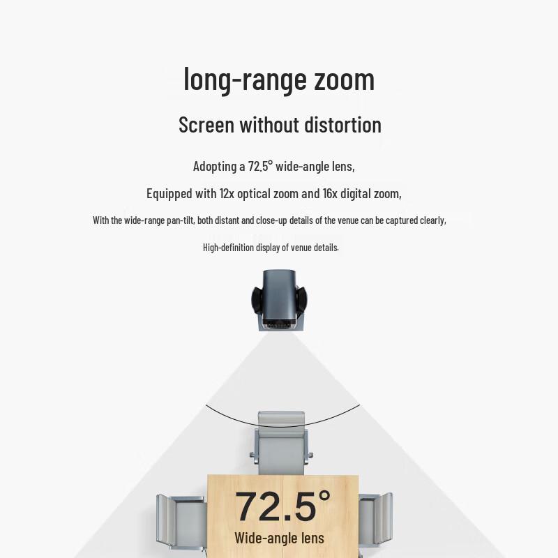 VHD VU1280-I 1080P PTZ Livestreaming Camera (CN version)