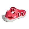 Adidas Розовые детские сандалии Captain Toey K Raw-White BC0702