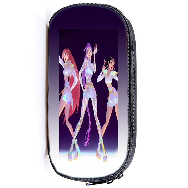 Пенал Huntrix Kpop Demon Hunters для студентов с несколькими отделениями