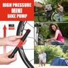 WEST BIKING 120 PSI Mini Bicycle Portable Pump Presta/Schrader Valve Universal Basketball Household Air Pump Cycling Accessories