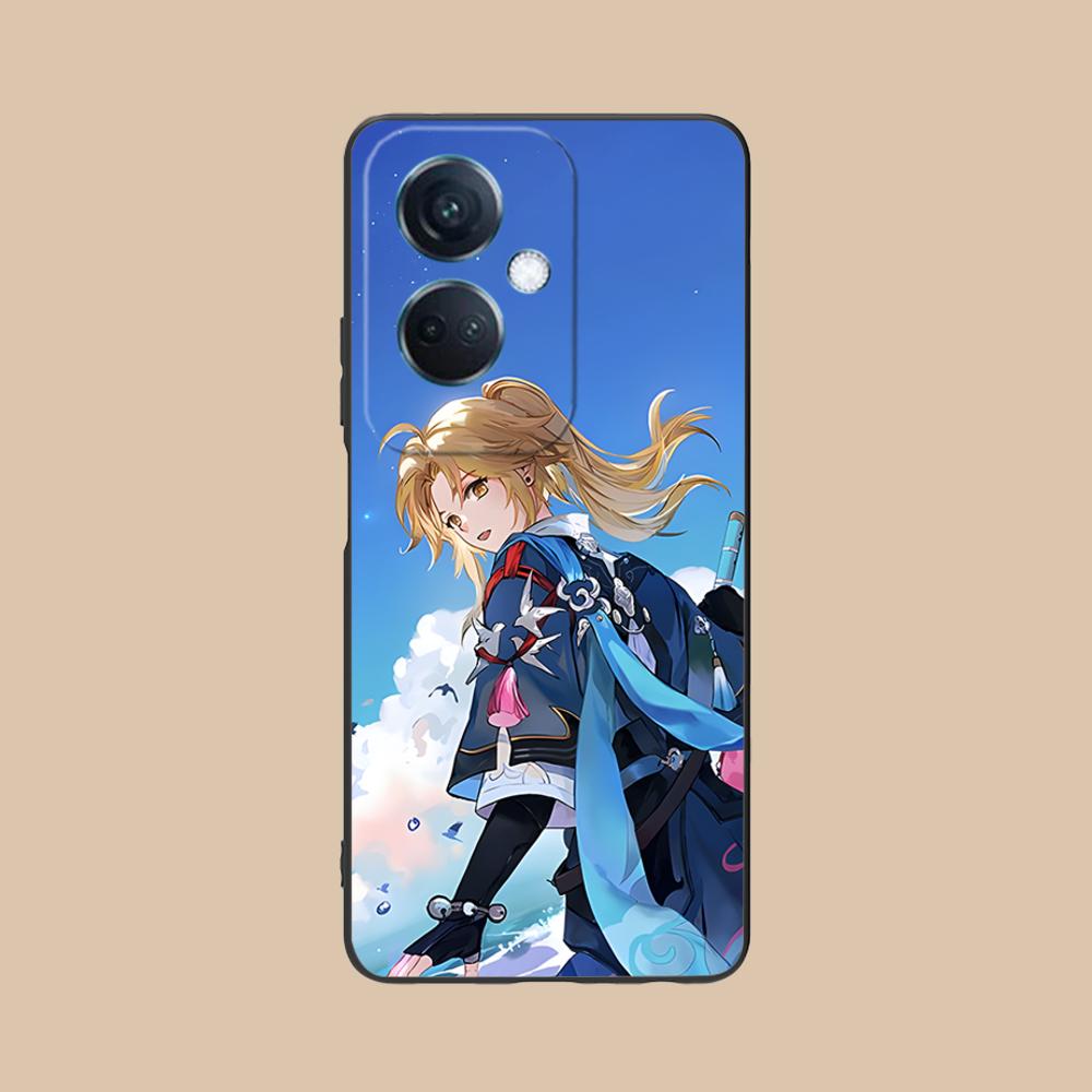 HSR Yanqing Matte TPU Mobile Phone Case for OPPO Find X9 X8 X7 X6 X5 X3 X2 Plus s Pro Ultra Lite Colorful Printing Cover