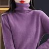 Женский кашемировый свитер Qinghe cashmere 30% кашемир 70% шерсть Женский осенне-зимний кашемировый свитер мягкий и теплый