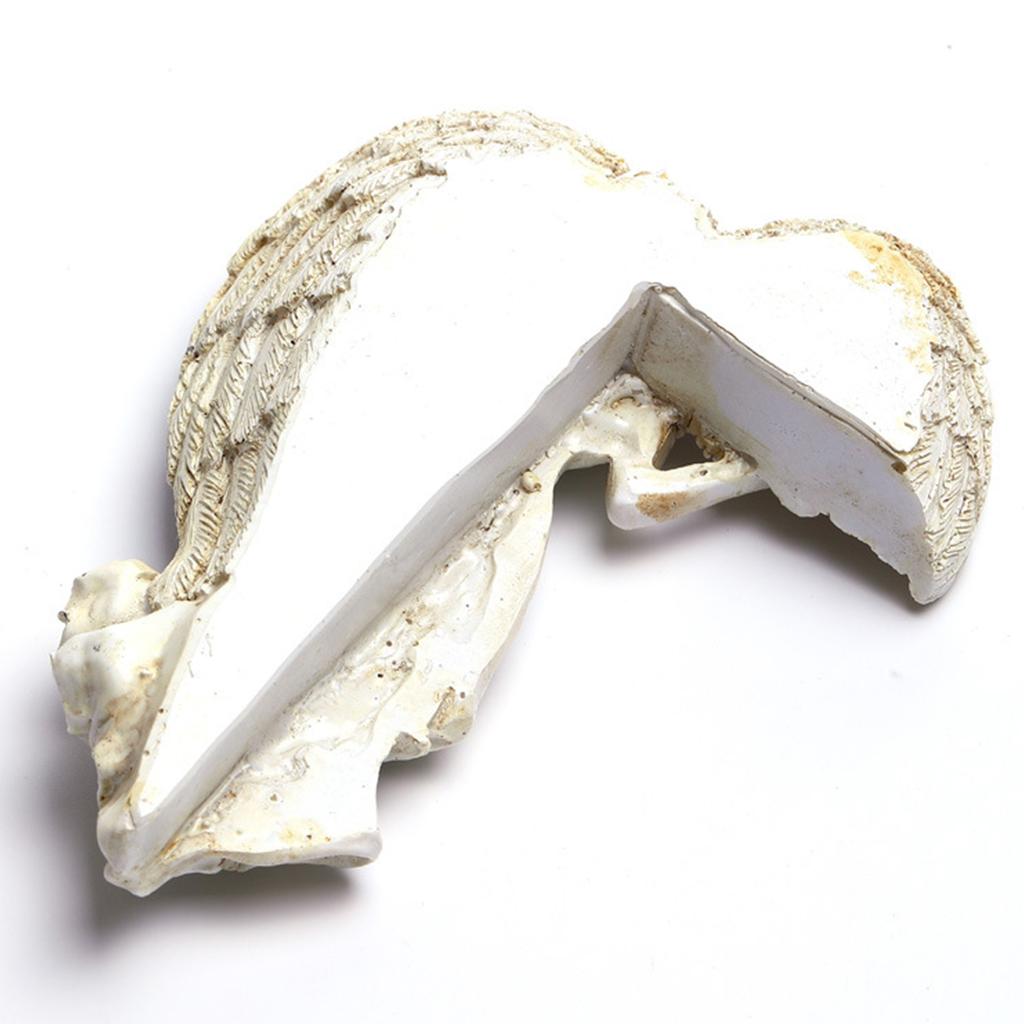 Door Frame Angel Wings Sculpture Right Angel In Your Corner Resin Wall Sculpture Crafts for Home