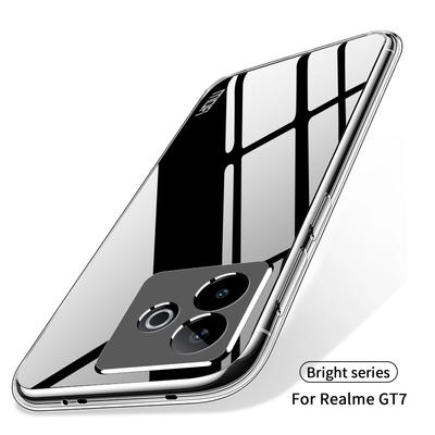 Для Realme GT7 5G (Китай) Прозрачный чехол для телефона MOFI Ультратонкий ТПУ чехол-накладка для телефона