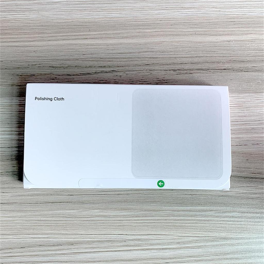 For-Apple Polishing Cloth Soft Double-Layer Fabric 12 11 13Pro Cleaning Wipe Cloth On For-iPhone XR IPad-Macbook Android Phones