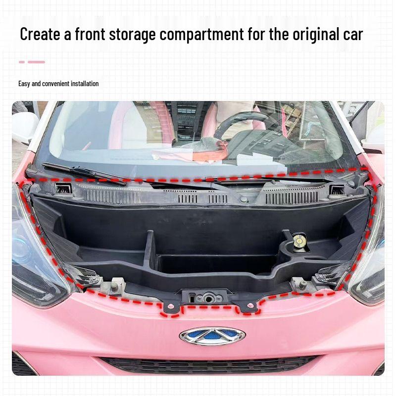 Front Hood Storage Box for 18-23 Chery Little Ant