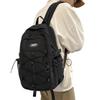 Large High School Town Black [ZESU] Backpack, Korean, Women's, Capacity, School, Student, Rucksack, Student, Men's, Lightweight, Men's, Women's,