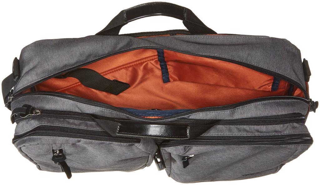 Business Bag Rucksack Transformation Water Repellent 4WAY Gray [Sand Glass] 1609-3G04