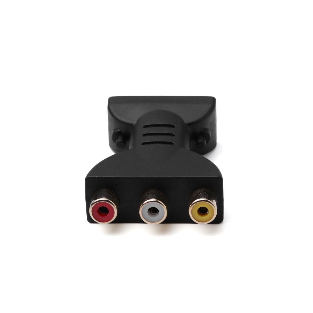 Plug and Play AV Digital Signal Audio Adapter HDMI To 3 RGB/RCA Video Component Converter