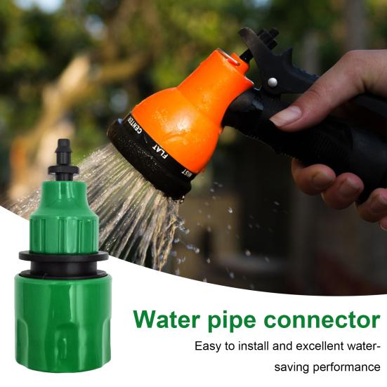 5 шт. Соединители для водяного шланга Быстросъемные соединители для садового шланга 1/4" или 3/8" Двойного назначения Соединители для шланга для системы капельного полива