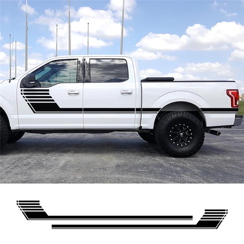 Ford F-150 Raptor Side Skirt Decals: Automotive Stickers for Pickups