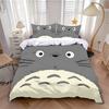 Duvet Cover Pillowcase Bedding Set Anime Cute T-Totoroes Adult Boy Girl Bedroom Decoration Children Single Double Large Size