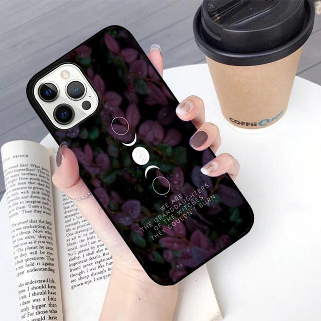 Чехол для телефона с рисунком ведьмы и колдовства Задняя крышка для iPhone 17 Air 16 15 14 13 11 12 Pro Max Plus Чехол