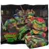 Teenage Mutant Ninja Turtles: Mutant Mayhem Nightly Rooftop Escapade Silky Supersoft Blanket