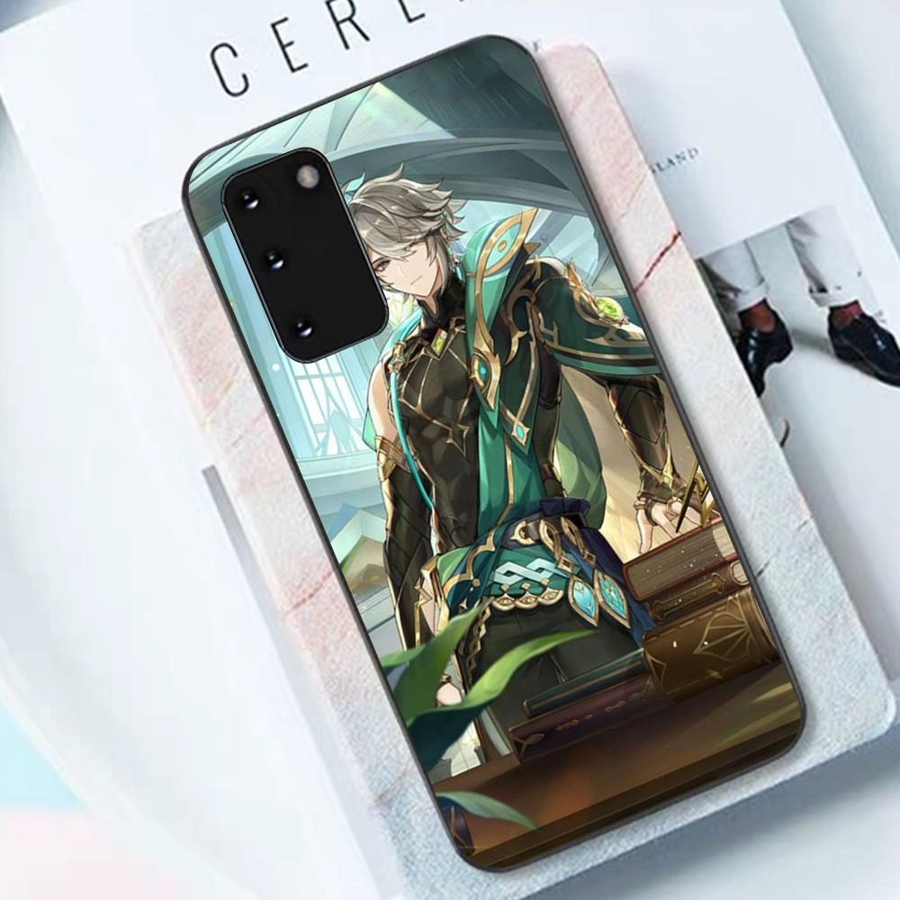 Чехол для телефона Genshin Impact Аниме Для Samsung S 9 10 20 21 22 23 30 23 24 Plus Lite Ultra FE S10lite Fundas