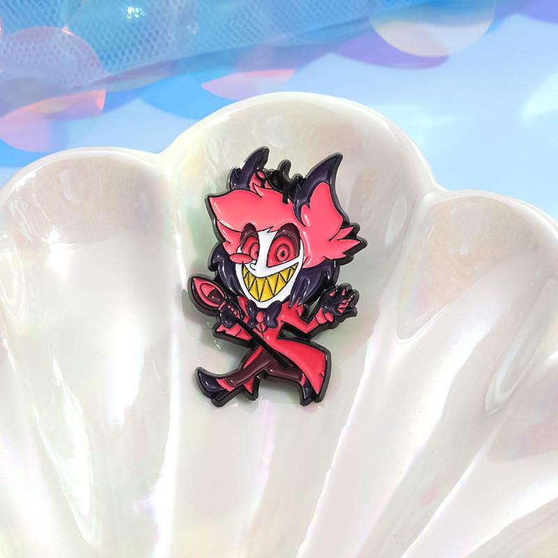 Забавная мультяшная брошь с красочной эмалью, идеально подходящая для моды и коллекционирования