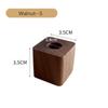 Walnut Solid Wood Minimalist Pen Holder, Living Room, Study, Desk, Creative Storage Pen Holder, Bedside Ornament