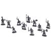200pcs Soldiers Toy Plastic Lifelike Educational Medieval Soldier Figures Model for 3 Years Old Above