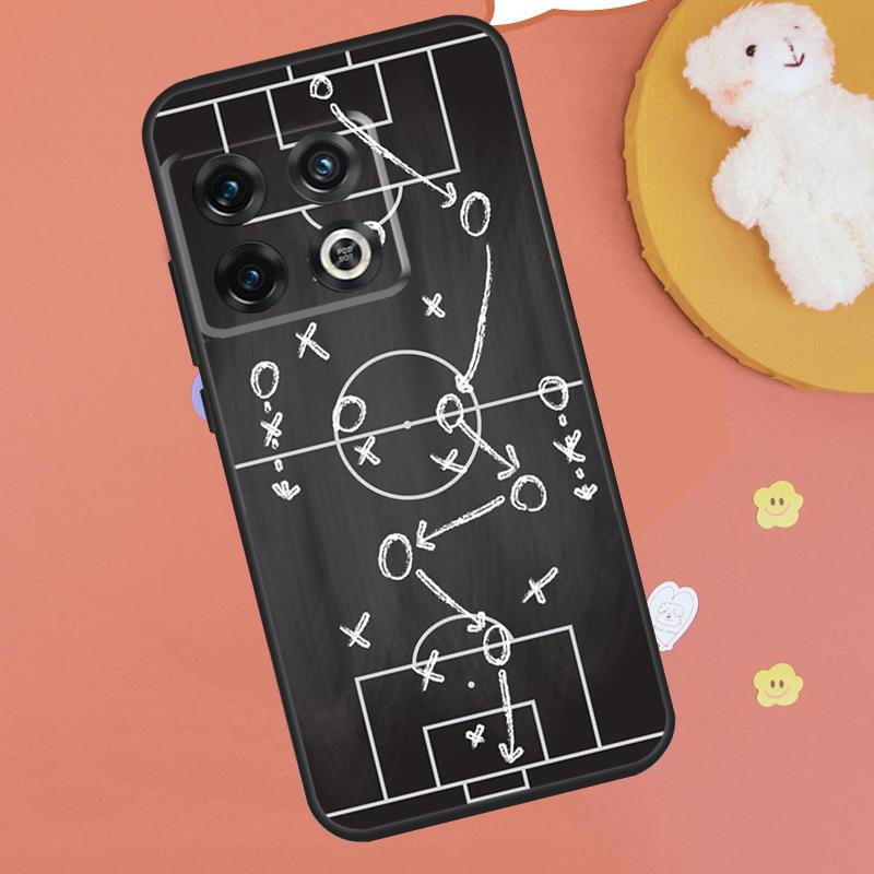 Чехол Football Soccer Tactics Time для OnePlus Nord CE 5 2 3 4 Lite N20 N30 OnePlus 15 13 12 11 10R 13R 12R 10T 13T Funda