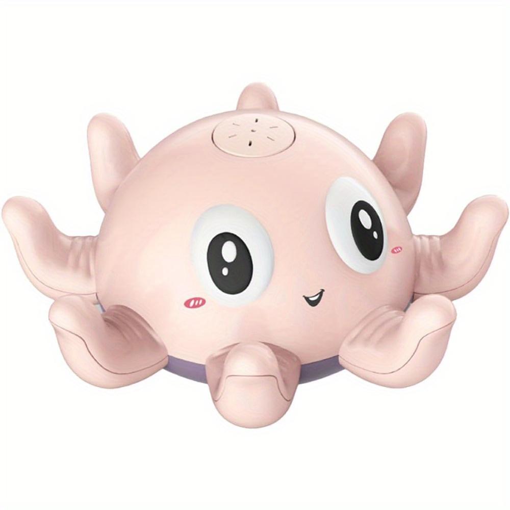 Игрушка для ванной осьминог, игрушка для ванной, игрушка для бассейна с брызгами, игрушка для крытого бассейна. Подходит для 8 сценариев: плавание, помощь при купании, батарея в комплект не входит