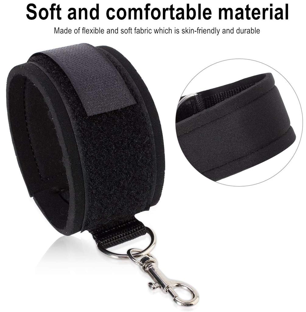 Наручники и секс-плеть для женщин Секс-игрушки Ошейник Веревка для бондажа Зажим для сосков Стимуляция Фетиш Для взрослых СМ Секс-ограничения