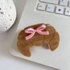 Cute Croissant Shark Clip Toast Delicious Food Claw Clip Acetate Hair Crab Clip  Gift