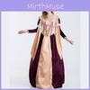 Halloween Cosplay Costumes Retro Vampire Queens Dress For Theme Party Dress Up