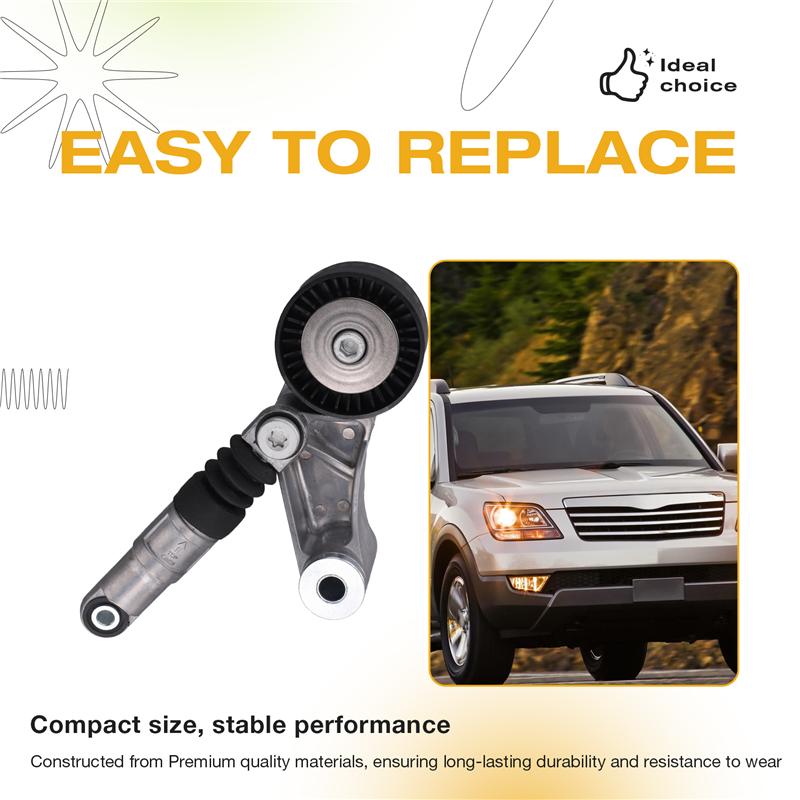 АВТО Натяжитель ремня генератора для Hyundai Veracruz Kia Borrego 2007-2012 Номера деталей 252813A100 252813A000