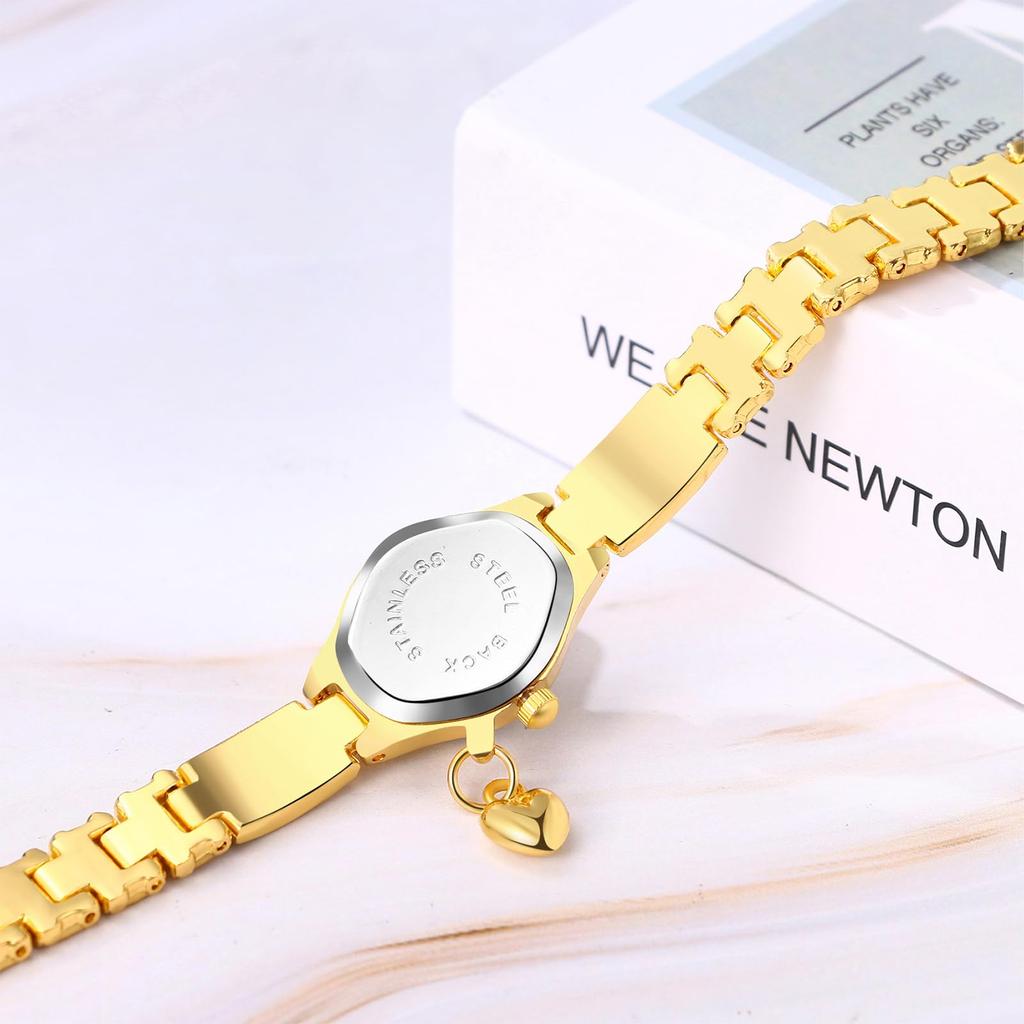 Watch Heart Bracelet Analog Waterproof Antique Gold Casual Business Fashion Watch Accessories Birthday Anniversary Day Christmas Day Present Women's