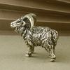 Статуэтка козла Yousheng Brass Vintage Long Horn Own Model Mini Animal Metal Statue Sculpture Desktop Feng Shui Desktop Decoration Ornament