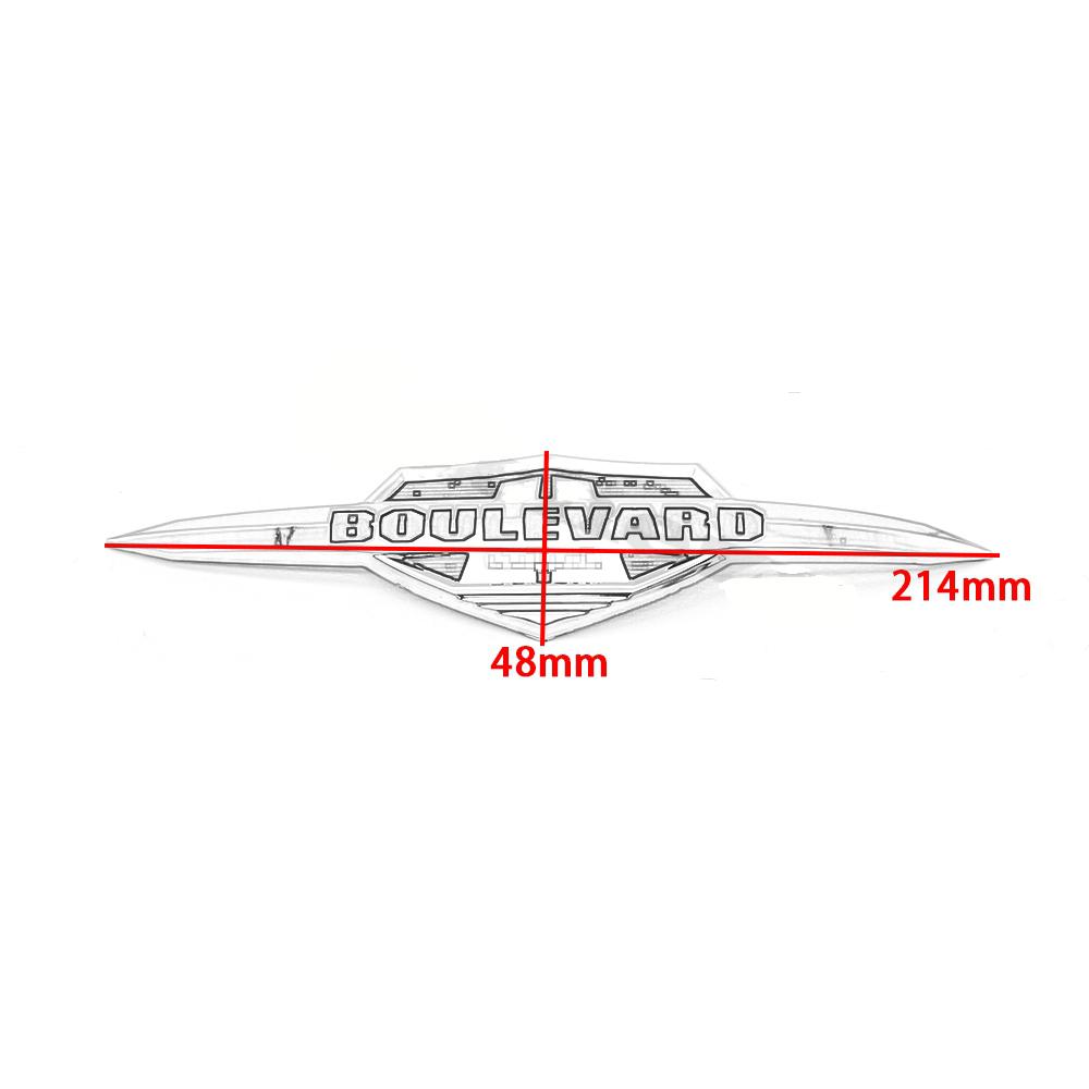 3D эмблема мотоцикла, наклейка на топливный бак, наклейка, защита для Suzuki Intrument VL400 VL800 LC1500 Boulevard C50 M50 C90