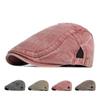 Весенне-летние тонкие хлопковые кепки газетчика для мужчин и женщин, британский винтажный берет, мужская кепка вперед, шляпы художников в стиле Гэтсби, Hombre Boina