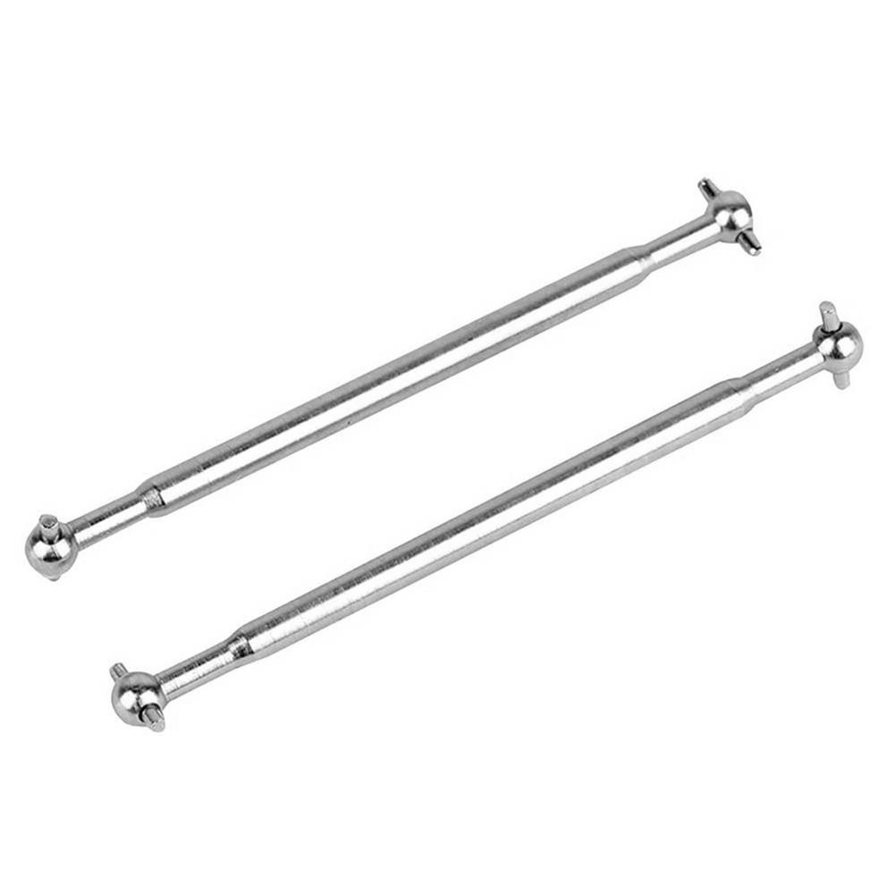2Pcs Metal Rear Dog Bone Drive Shaft 25-WJ05 for Hosim XLH 9125 RC Car Spare Parts Upgrade Accessories