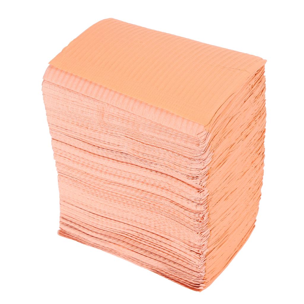 125 Pcs Disposable Nail Table Mat Soft Table Towel Waterproof Foldable Nail Tip Art Pad for Salon