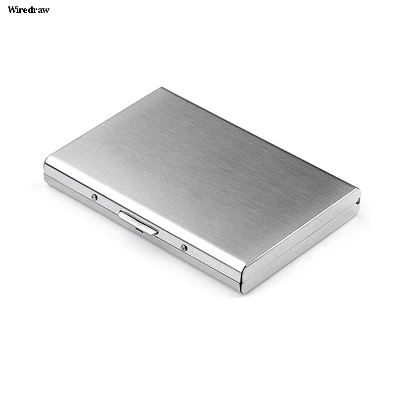 Автоматический всплывающий органайзер, банковский держатель для кредитных карт, металлический RFID-кошелек, деловой чехол для мужчин и женщин, защитный чехол для удостоверения личности, держатель для карт, очаровательные подарки