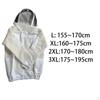 Bee Keeper Suit Adult Outfit with Hood Ventilated Professional Protective Essential Farm Smock