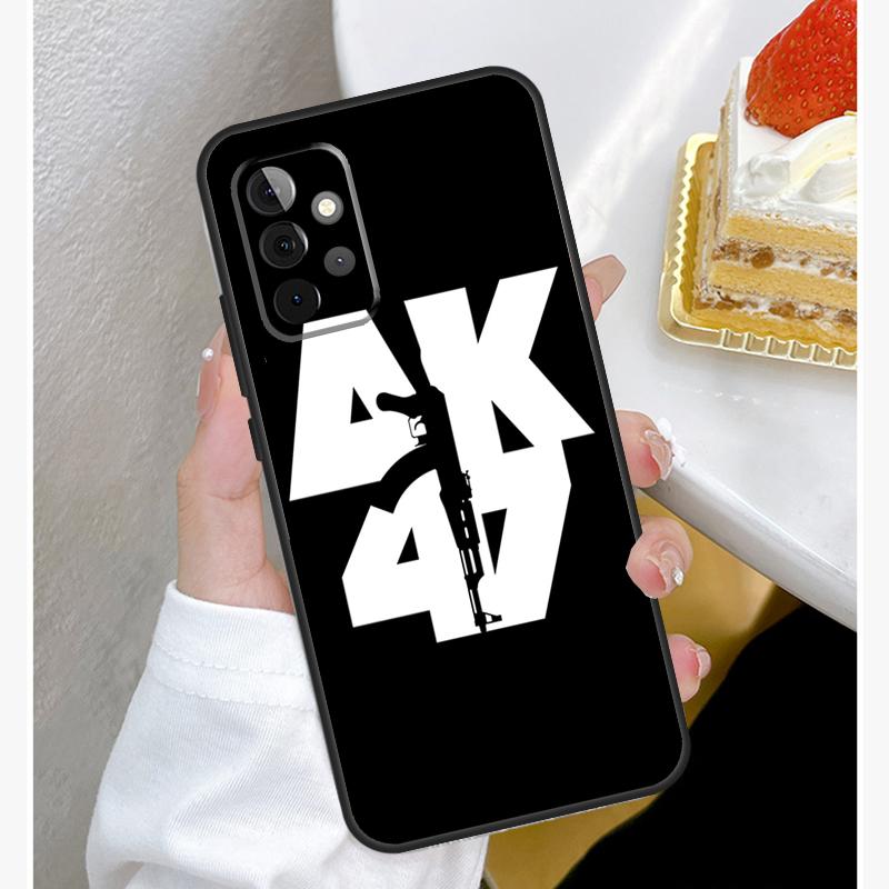 Чехол для телефона AK47 для Samsung Galaxy A54 A34 A14 A15 A35 A55 A52 A32 A12 A51 A71 A33 A23 A13 A53 Чехол
